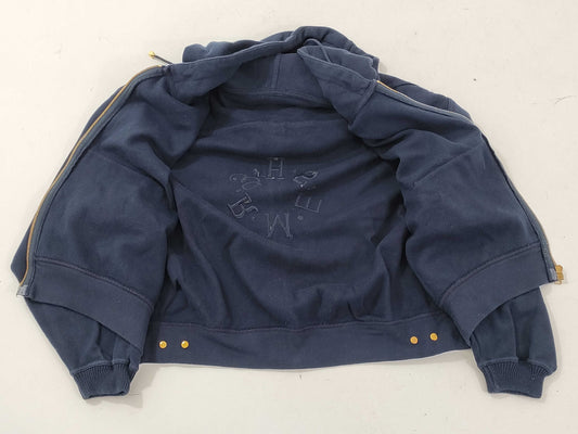 HERMES embroidered hoodie with missing back tag.