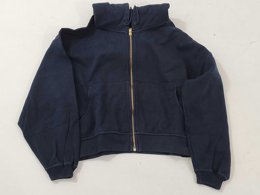 HERMES embroidered hoodie with missing back tag.