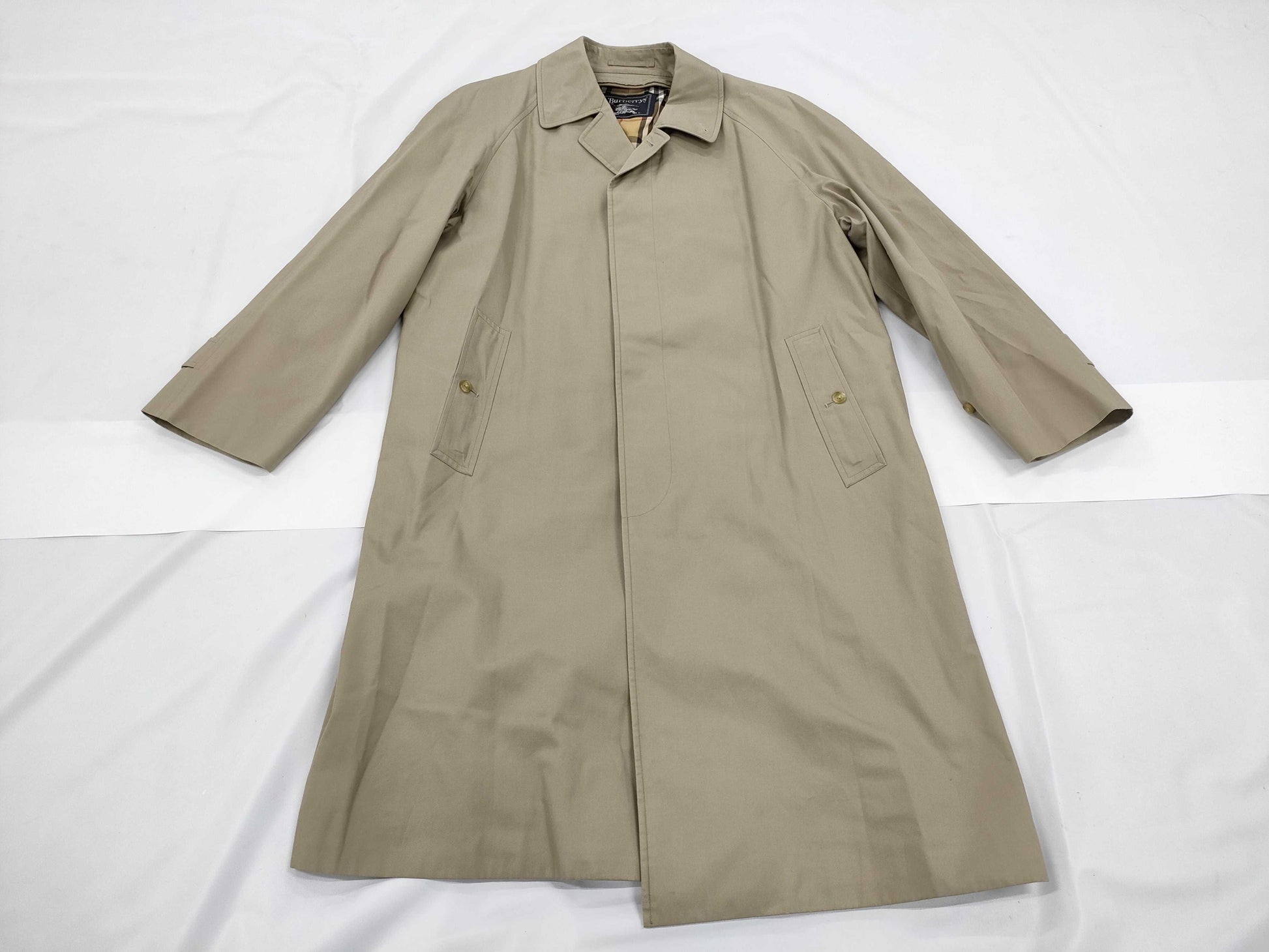 BURBERRY Trench Coat with Check Lining