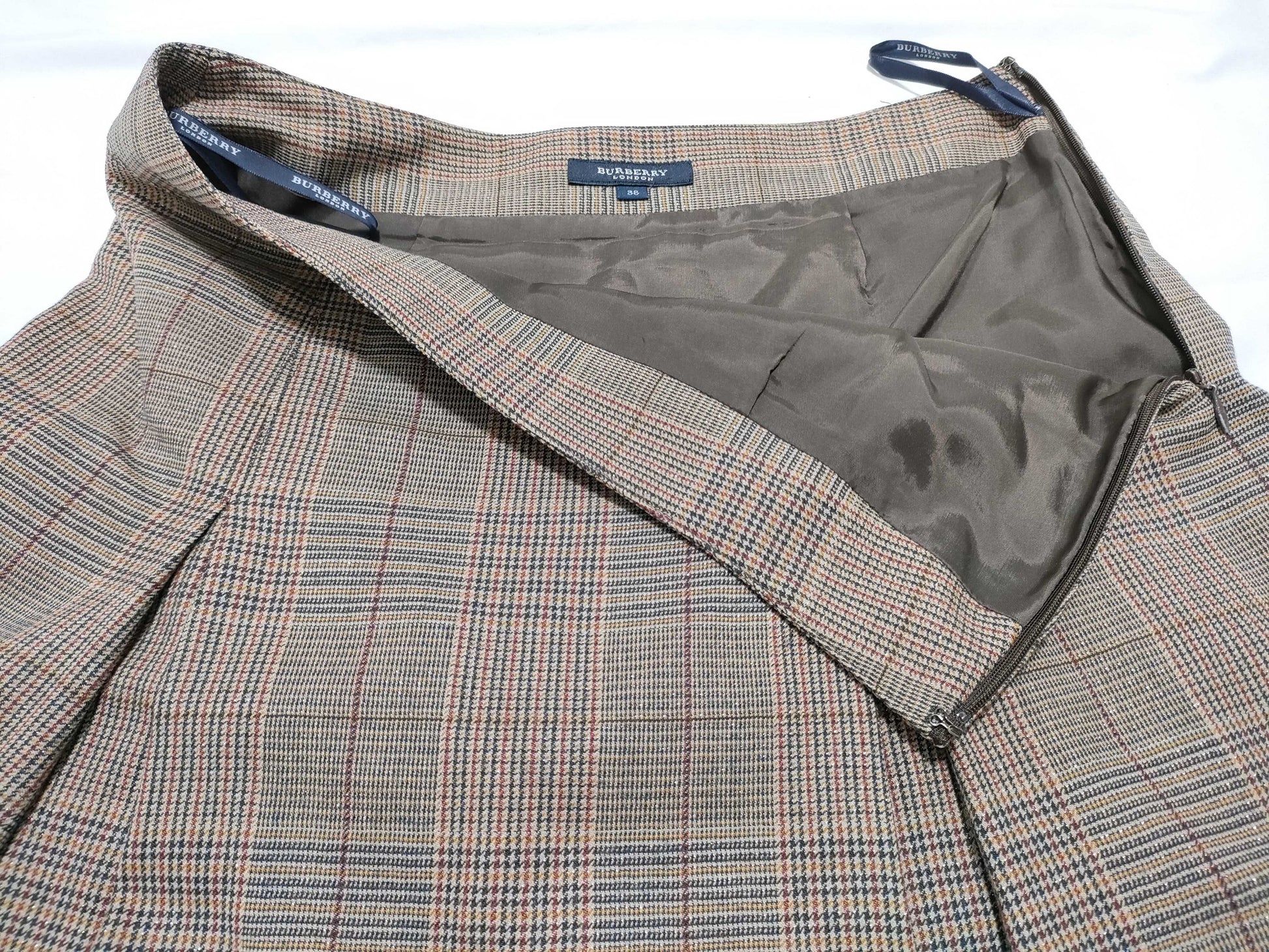 BURBERRY Skirt Check Skirt