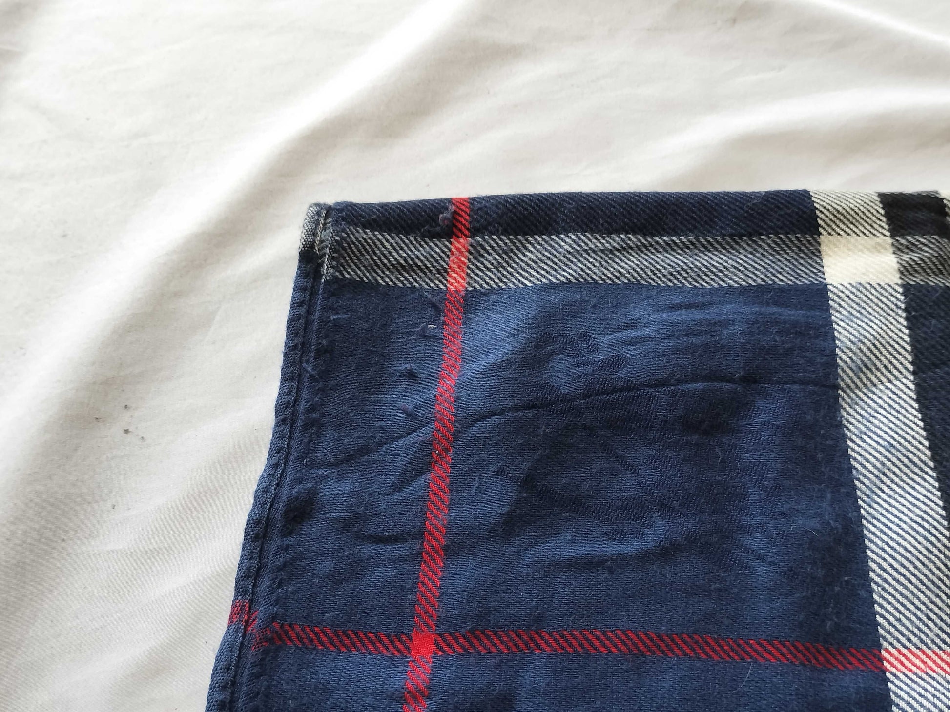 BURBERRY Nova Check Blue Scarf