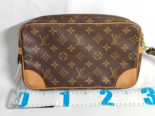 LOUIS VUITTON Monogram M51825 Marly Dragonne Second Bag