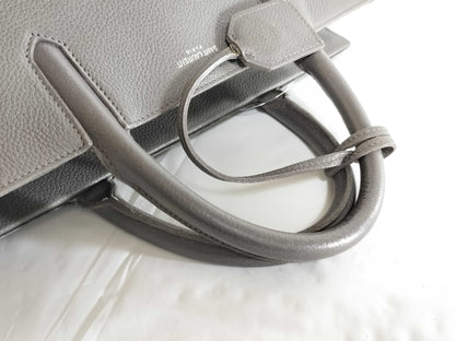 Yves Saint Laurent Cavalieve Gauche Grey Handbag