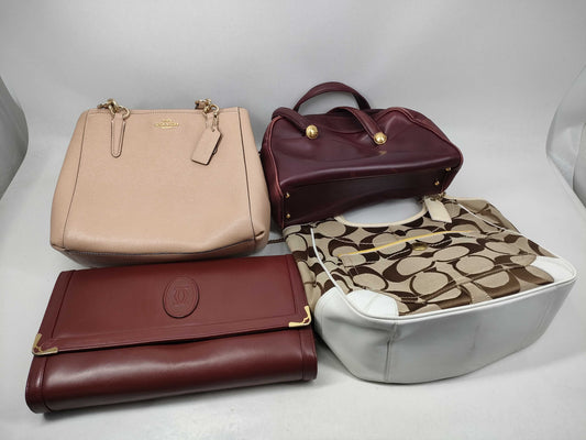 COACH Signature Tote Bag Set - Coach/Gucci/Cartier