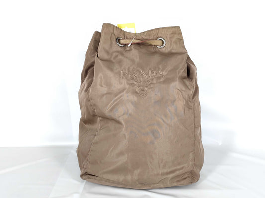 PRADA Nylon Drawstring Shoulder Bag