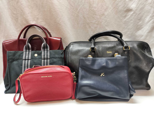 HERMES Foul Tout, Longchamp, Michael Kors, Aquascutum, and other brand bags, bundled together*5 tote bags