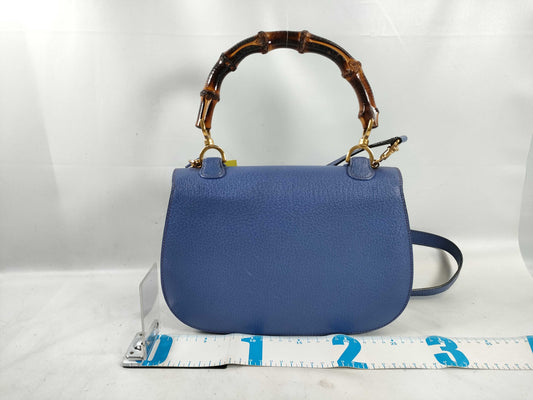 GUCCI Bamboo 00020290633 2WAY Purple Handbag