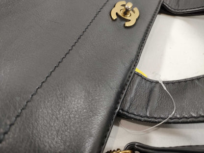CHANEL Executive Turnlock 2-Way Tote Bag