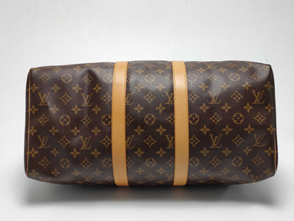 LOUIS VUITTON Monogram M41428 Keepall 45 Boston Bag