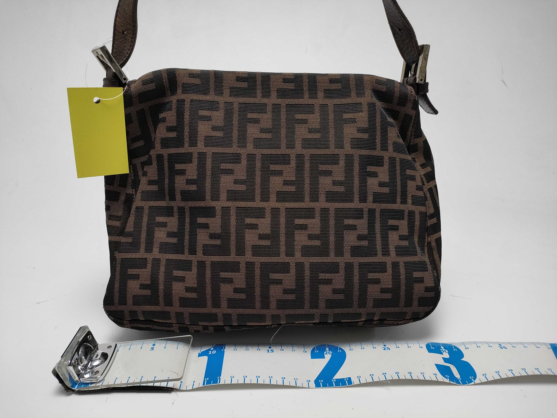 FENDI Zucca Mamma Bucket Shoulder Bag