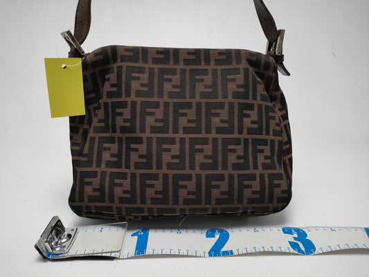 FENDI Zucca Mamma Bucket Shoulder Bag