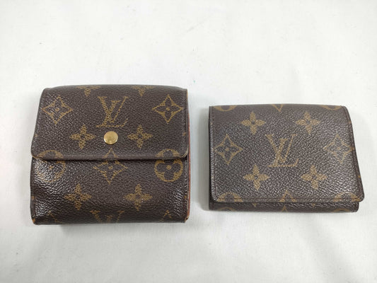 LOUIS VUITTON Monogram Wallet and Card Case 