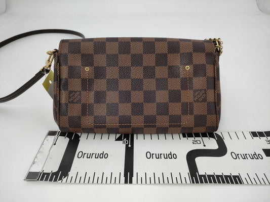 LOUIS VUITTON Damier Favorite pm Shoulder Bag