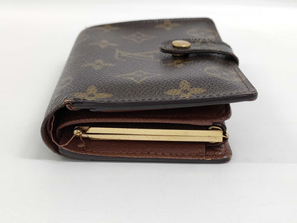 LOUIS VUITTON Monogram M61633 Portemoët Bien Viennois Wallet