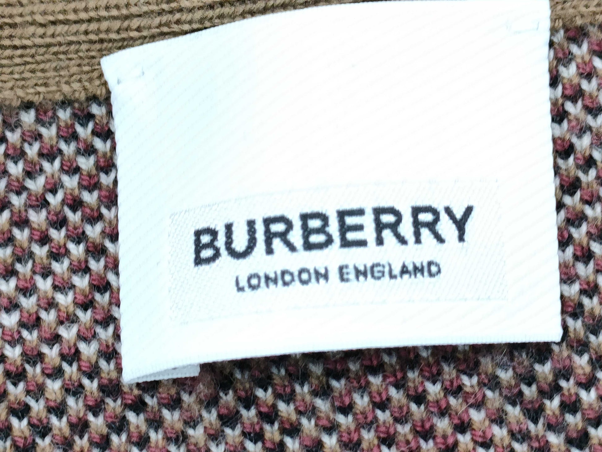BURBERRY Nova Check Cardigan with Tags
