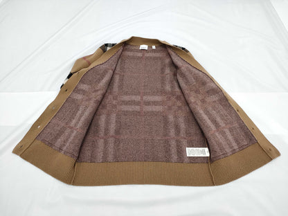 BURBERRY Nova Check Cardigan with Tags