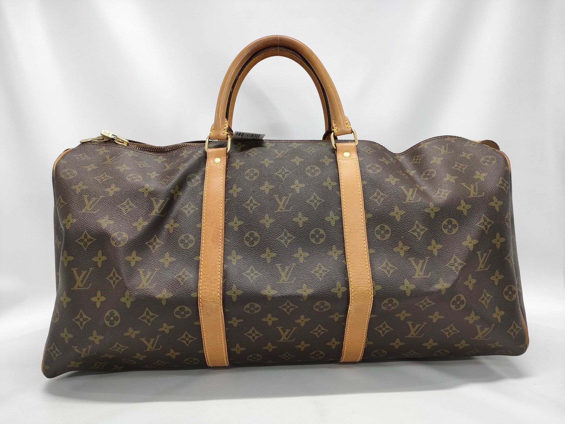 LOUIS VUITTON Monogram M41424 Keepall 55 Boston Bag