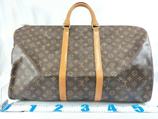 LOUIS VUITTON Monogram M41414 Keepall Bandouliere 55 Boston Bag Boston Bag