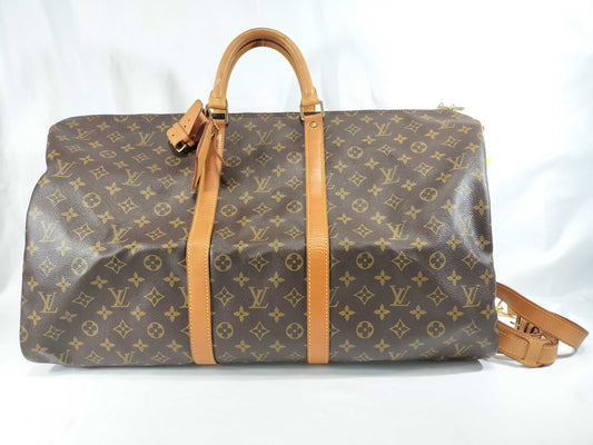 LOUIS VUITTON Monogram M41414 Keepall Bandouliere 55 Boston Bag Boston Bag