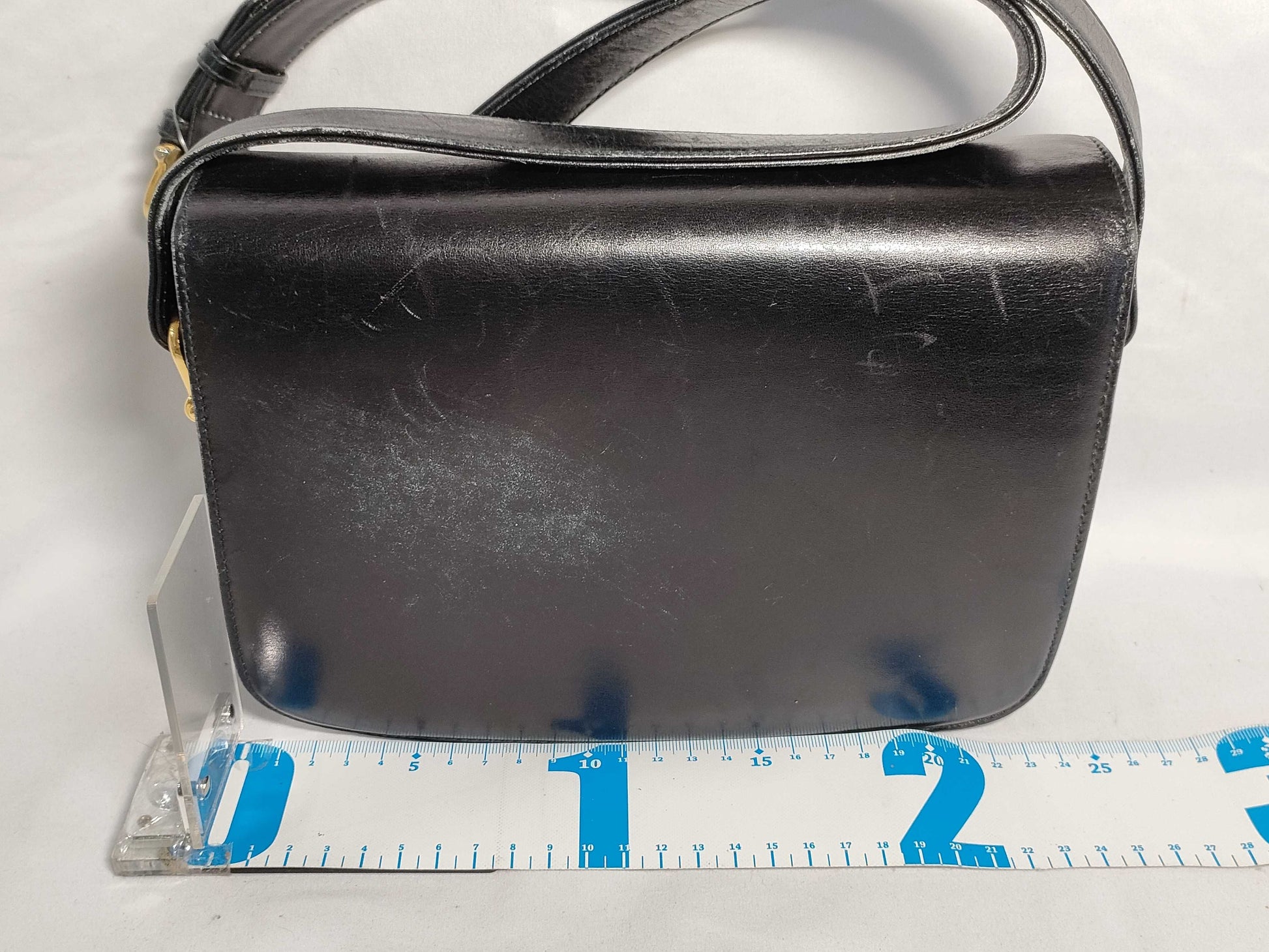 CELINE Triomphe Vintage Shoulder Bag