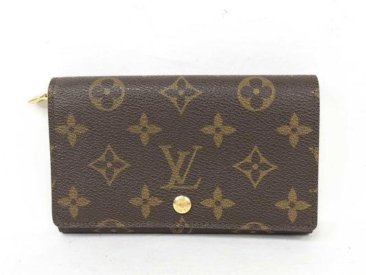 LOUIS VUITTON Monogram M61730 Porte Monnaie-Vieux-Trésor Wallet