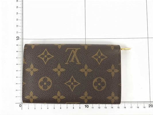 LOUIS VUITTON Monogram M61730 Porte Monnaie-Vieux-Trésor Wallet