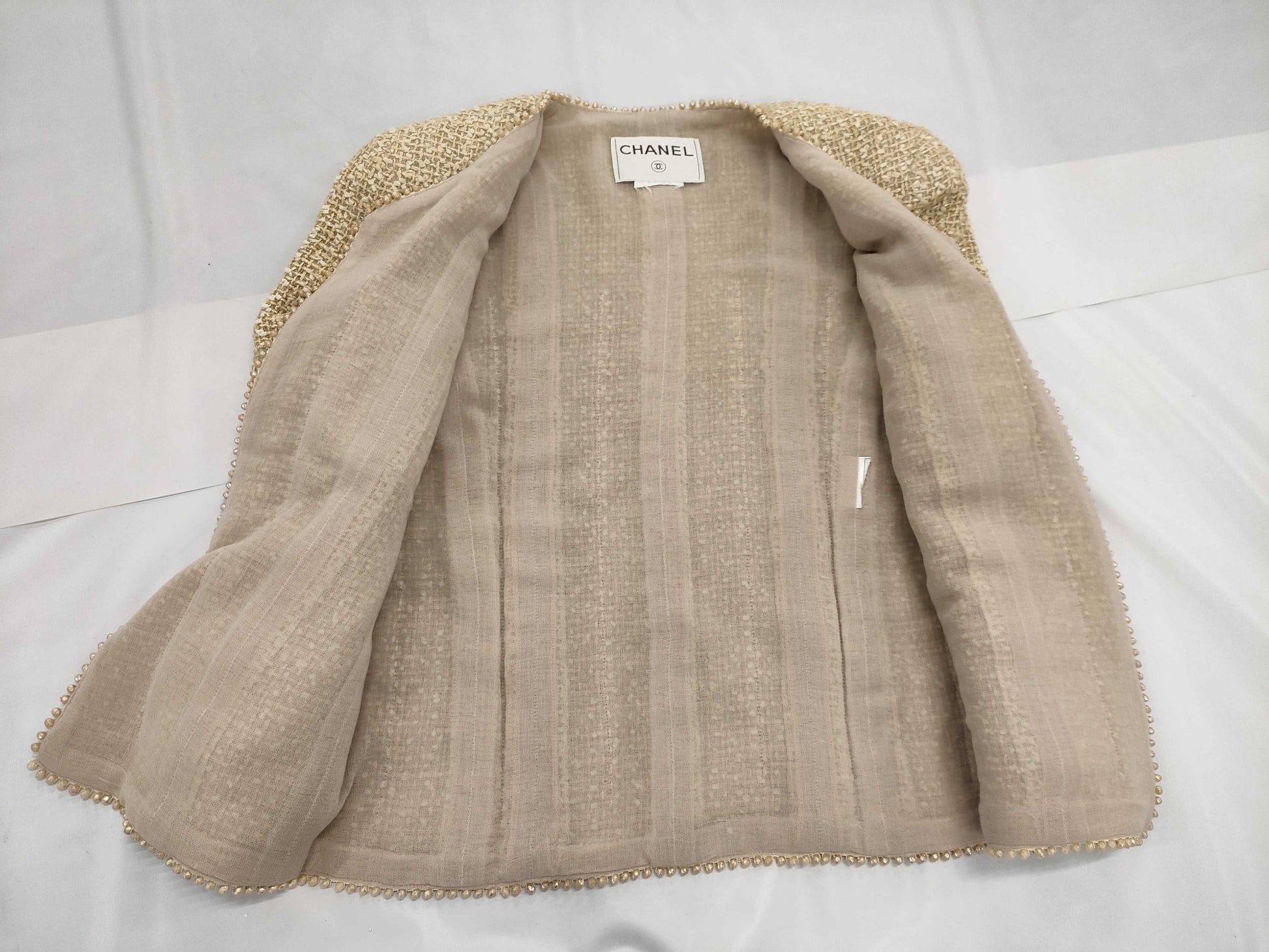 CHANEL Tweed Jacket/Skirt Set Other Apparel