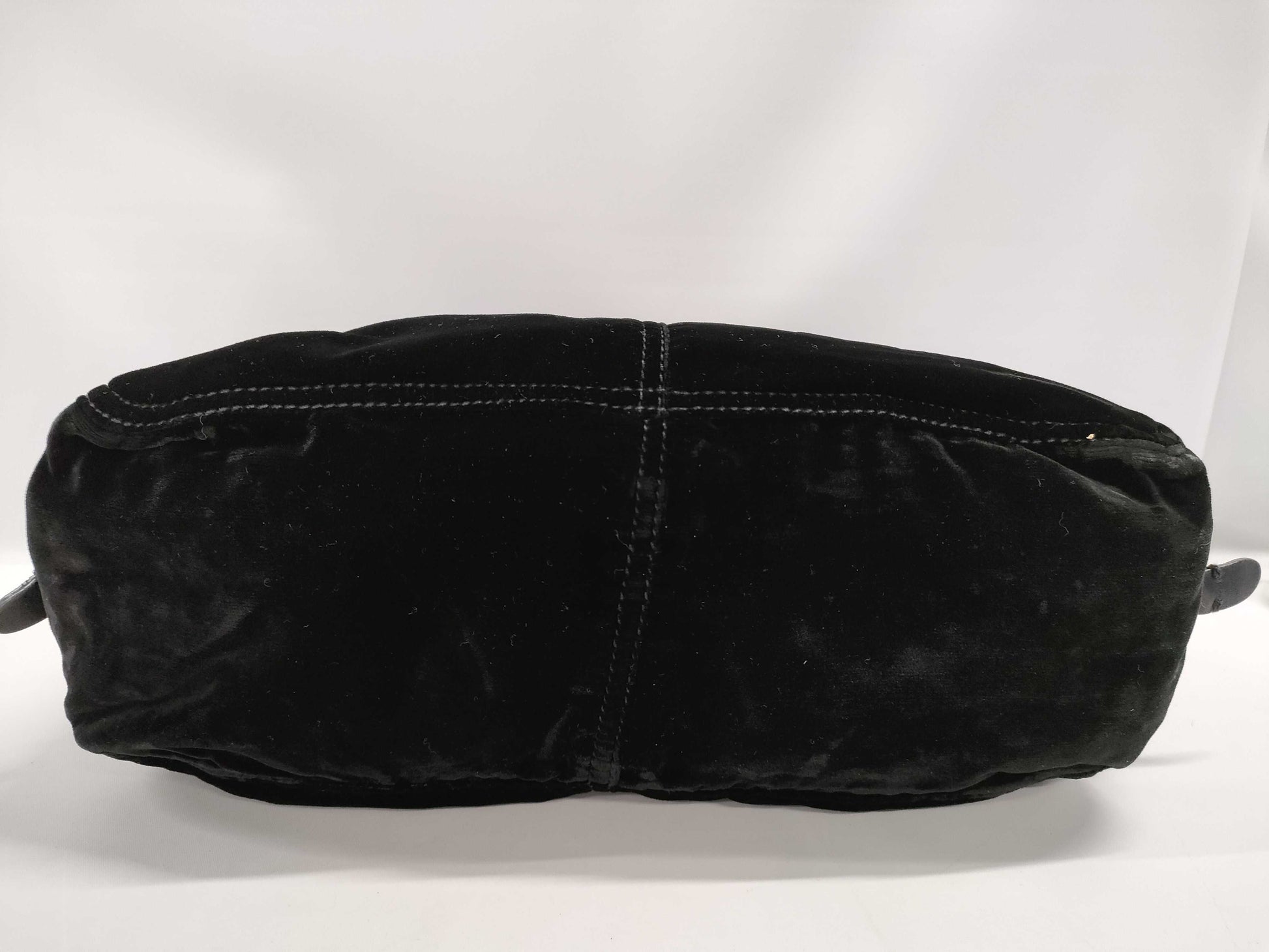 PRADA BR1483 Velvet Handbag Handbag