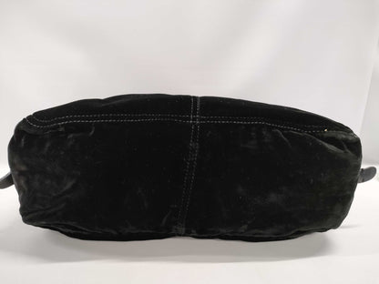 PRADA BR1483 Velvet Handbag Handbag