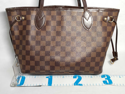 LOUIS VUITTON Damier N51105 Neverfull MM Tote Bag
