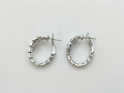 BVLGARI Serpenti Diamond WG AU750 8.8g Earrings