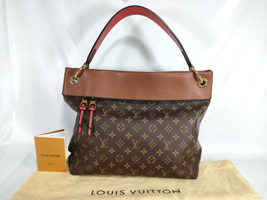 LOUIS VUITTON Monogram M43155 Tuileries Hobo Tote Handbag Shoulder Bag