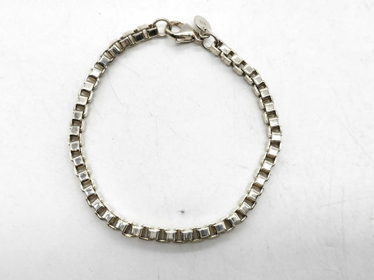 Tiffany & Co. Venetian Chain Bracelet, 925 Sterling Silver, Bracelet/Bangle