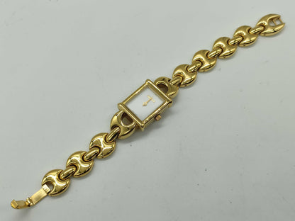 GUCCI 1800L Gold Replacement Strap Non-Moving Women's Watch