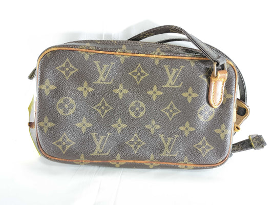 LOUIS VUITTON Monogram M51828 Pochette Marly Bandouliere Shoulder Bag
