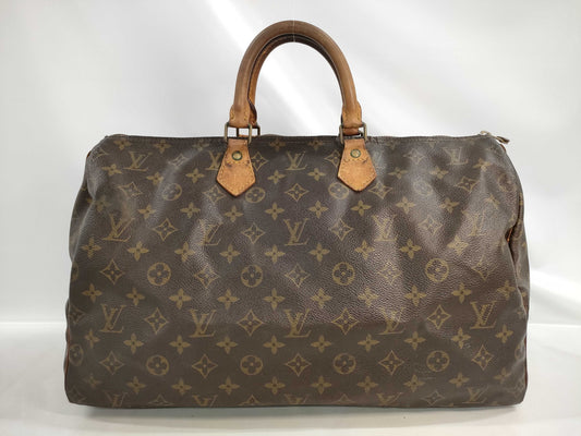 LOUIS VUITTON Monogram Speedy 40 Boston Bag