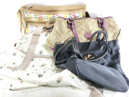 COACH Signature LeSportsac/Kitamura Tote Bag