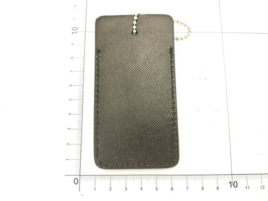 PRADA Name Tag x 1 with Crochet Cadena Other Accessories