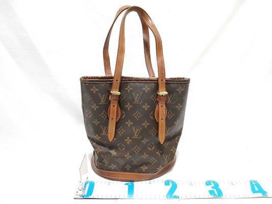 LOUIS VUITTON Monogram Mini Bucket Shoulder Bag