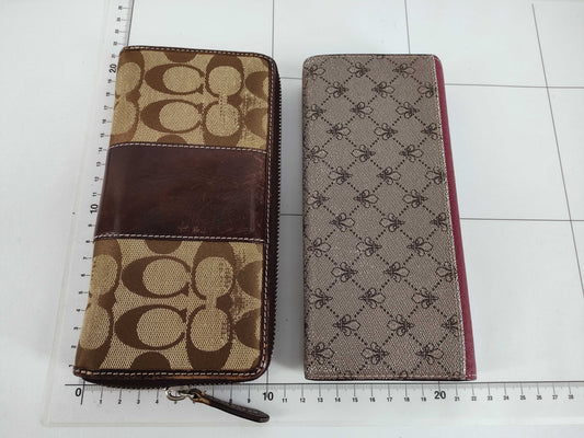 COACH wallet, key case, Kate Spade, Patrick Cox, and other wallets