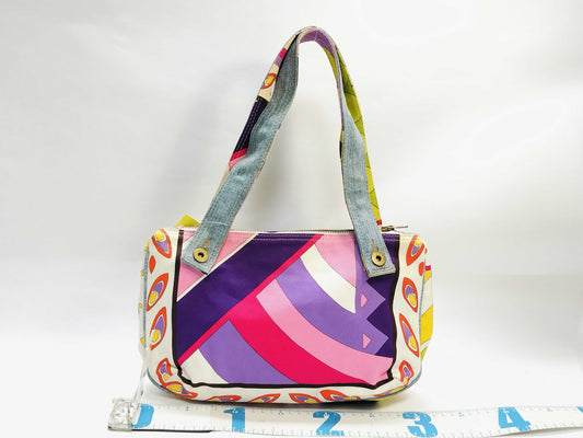 D&G denim handbag, all-over print