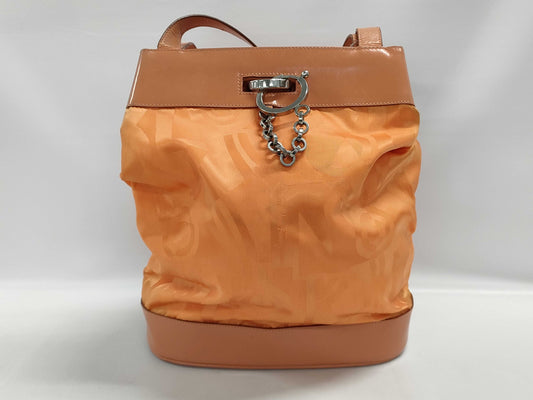 Salvatore Ferragamo Nylon Hand Tote Bag