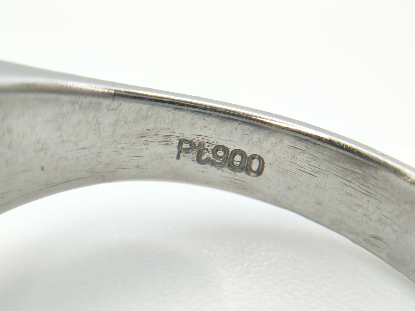 D3.131ct PT900 12.1g Ring 