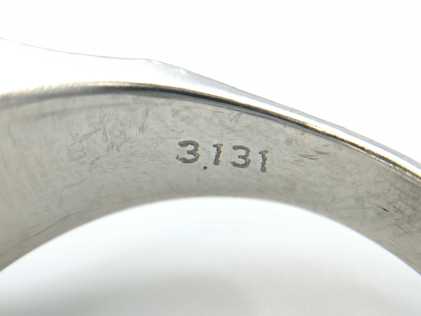 D3.131ct PT900 12.1g Ring 