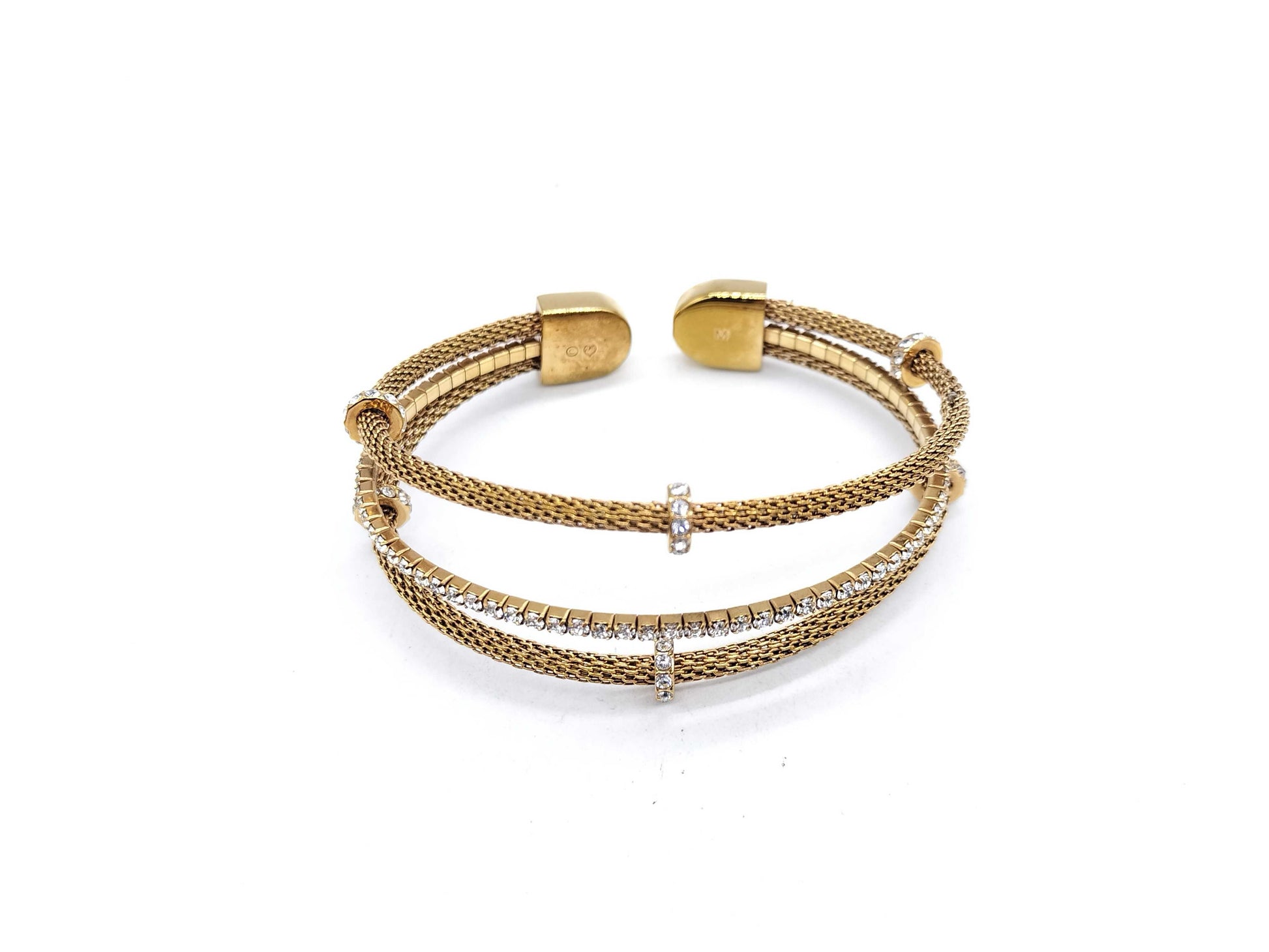 Swarovski/Gold/Rhinestone/Bangle Bracelet/Bangle
