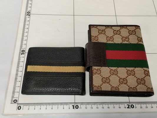 GUCCI Wallet and Notebook *Total of 2 Wallets