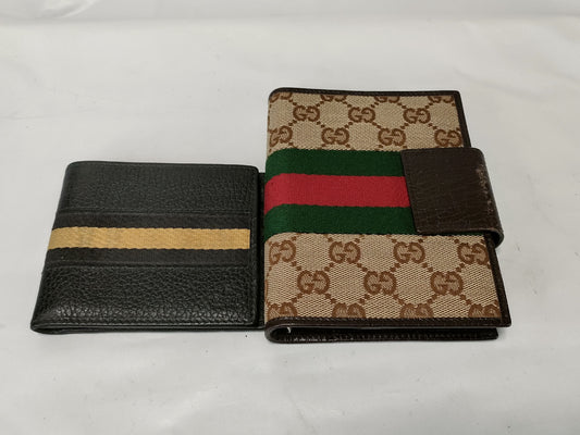 GUCCI Wallet and Notebook *Total of 2 Wallets