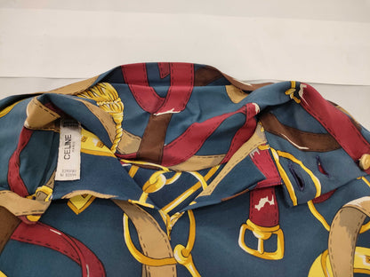 CELINE all-over print shirt