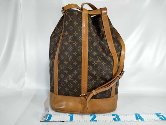 LOUIS VUITTON Monogram M42244 Randonnee GM Shoulder Bag