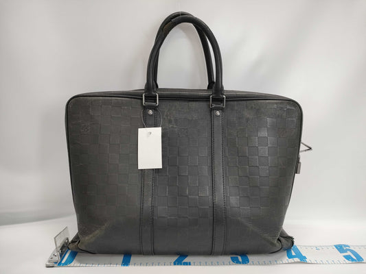 LOUIS VUITTON Damier N41146 Damier Infini Porte-Document Business Bag